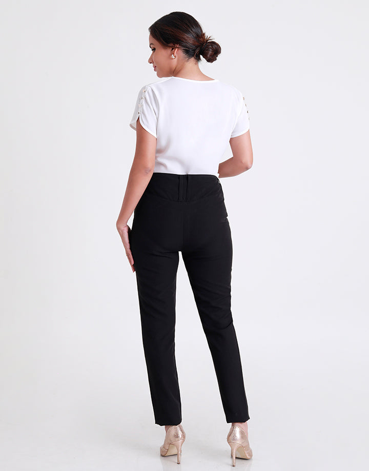 Formal Pants with Front Button