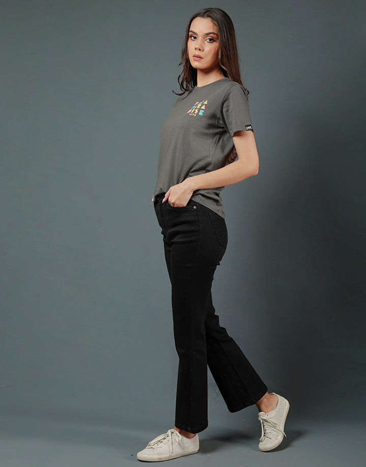 Black Boot Cut Ladies Jeans