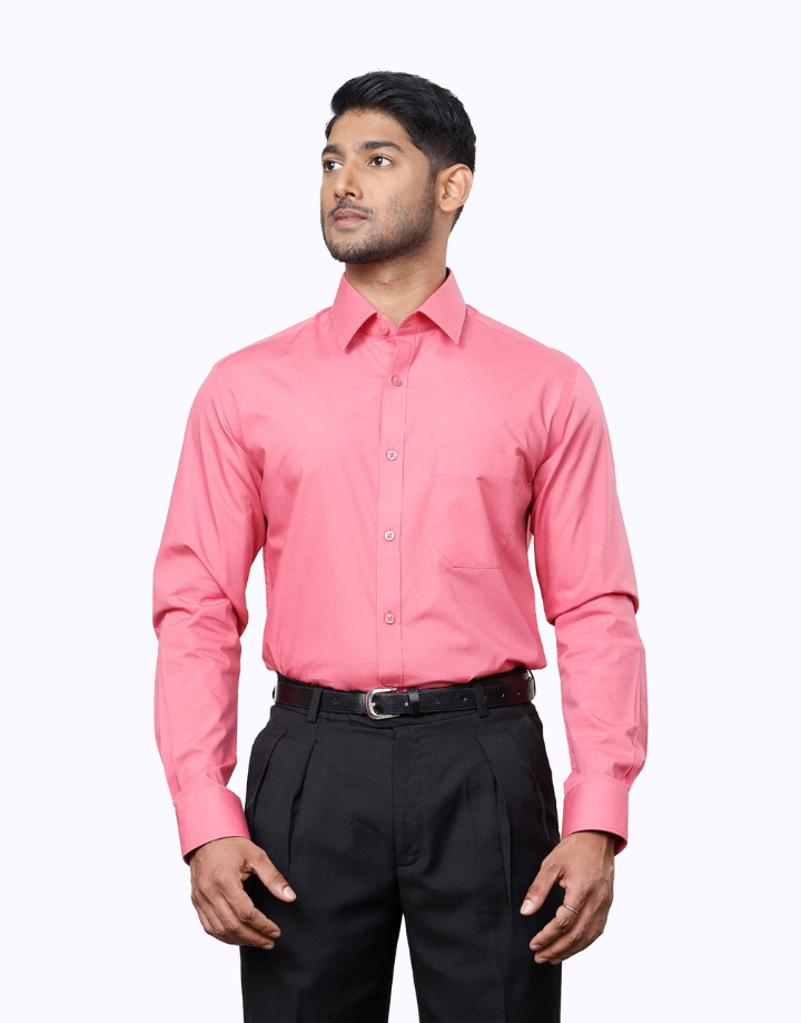 Bluefort Pink Poplin Shirt