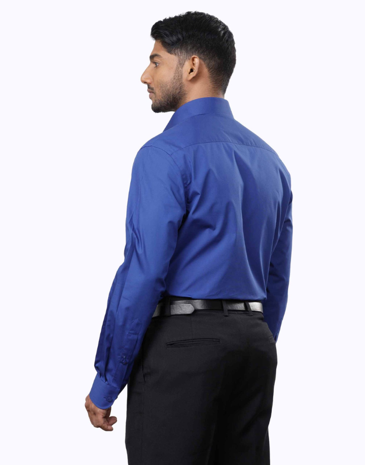 Bluefort Royal Blue Poplin Shirt