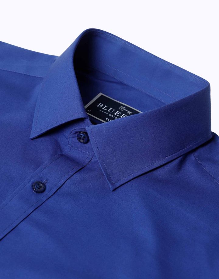 Bluefort Royal Blue Poplin Shirt