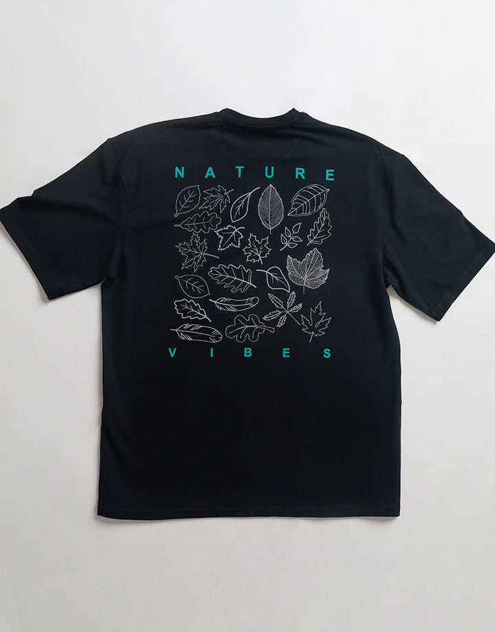 Crew Neck Tee Back Print