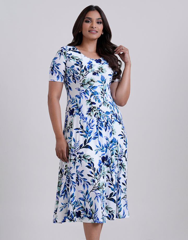 Princess Line Dress with Short Sleeve – Spring & Summer