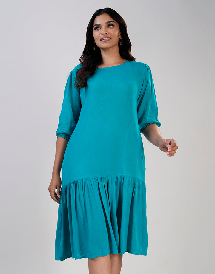 Puff Sleeve Charleston Dress