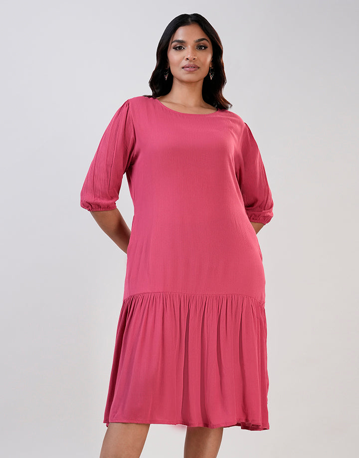Puff Sleeve Charleston Dress