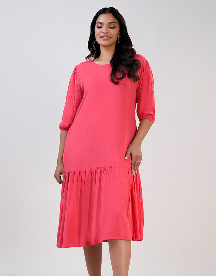 Puff Sleeve Charleston Dress