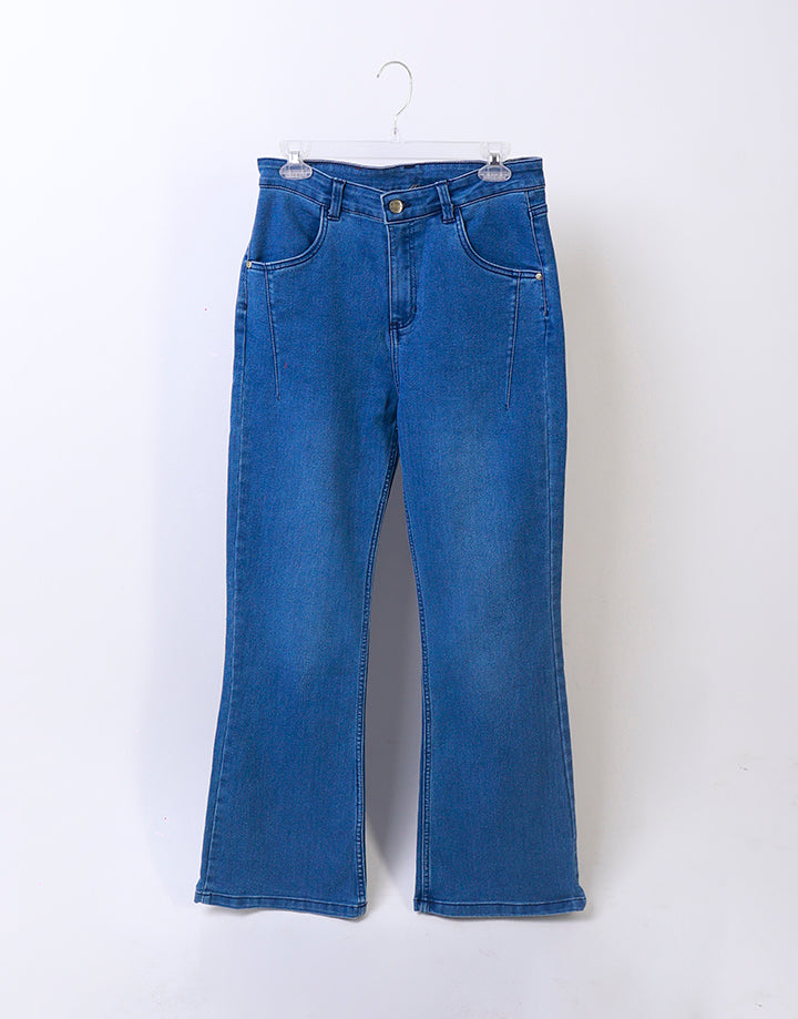 MOODS Denim Pant with Side Pockets