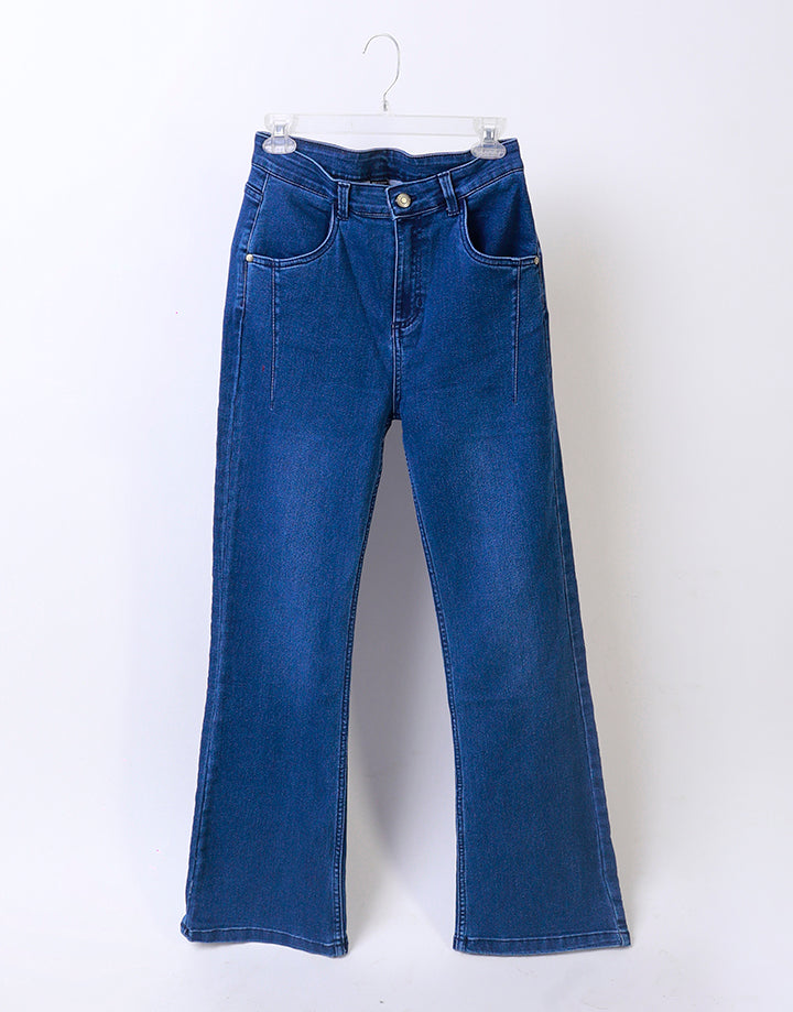 MOODS Denim Pant with Side Pockets