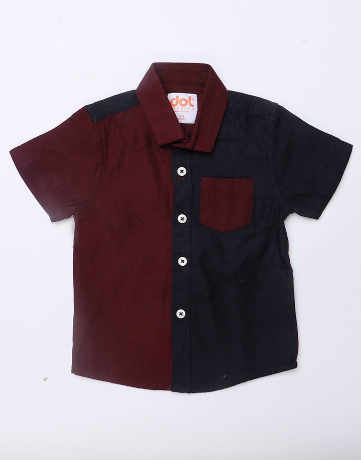 Double Colour Boys Shirt