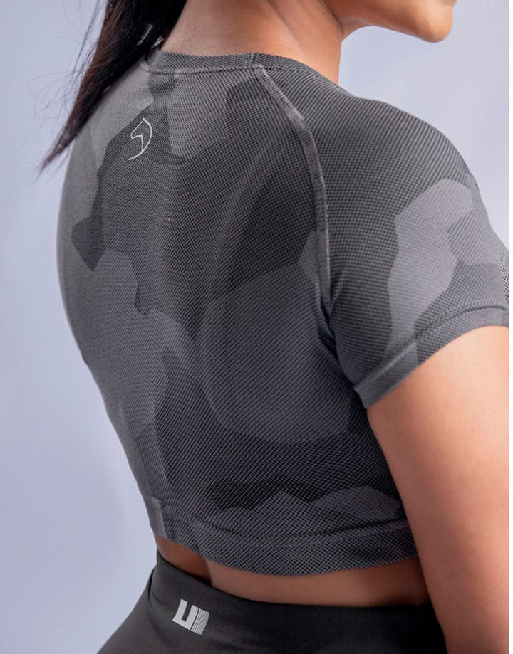 FITU Camo Crop Top