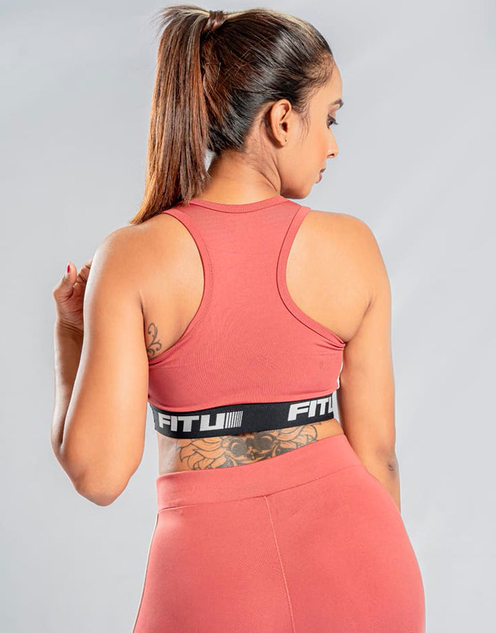 FITU Track Racerback Sports Bra