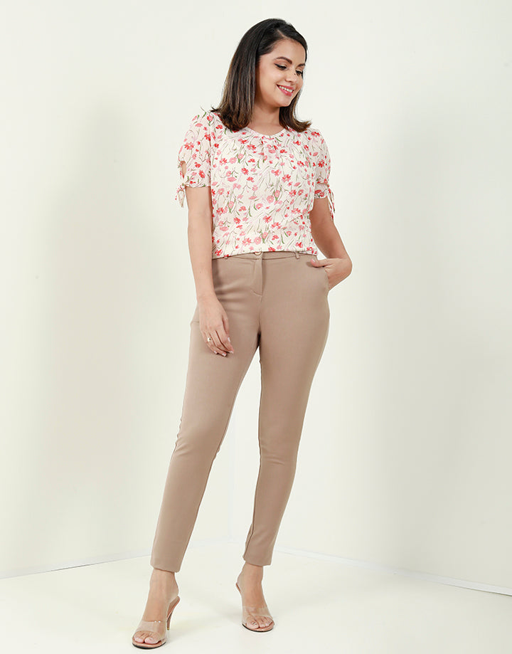 Formal Pants with Side Pockets