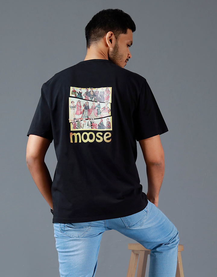 Moose Premium Graphic Printed T-Shirt