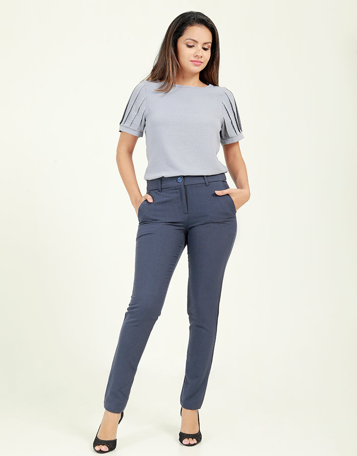 Formal Pants with Side Pockets