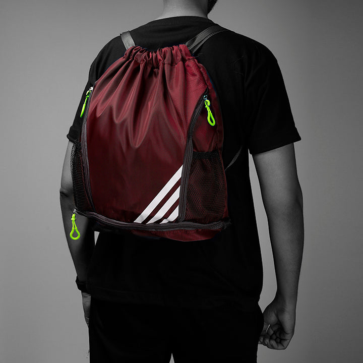 Men's Sports Backpack Drawstring Bag