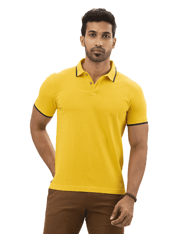 Moose Men’s Timeless Slim Fit Polo T-Shirt