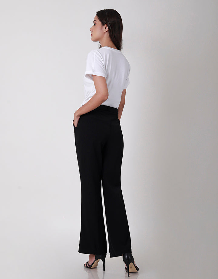 Pintuck Detail Formal Pant