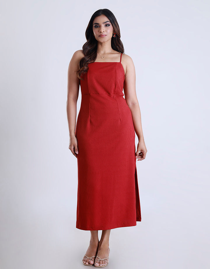 Princess line Strappy Dress