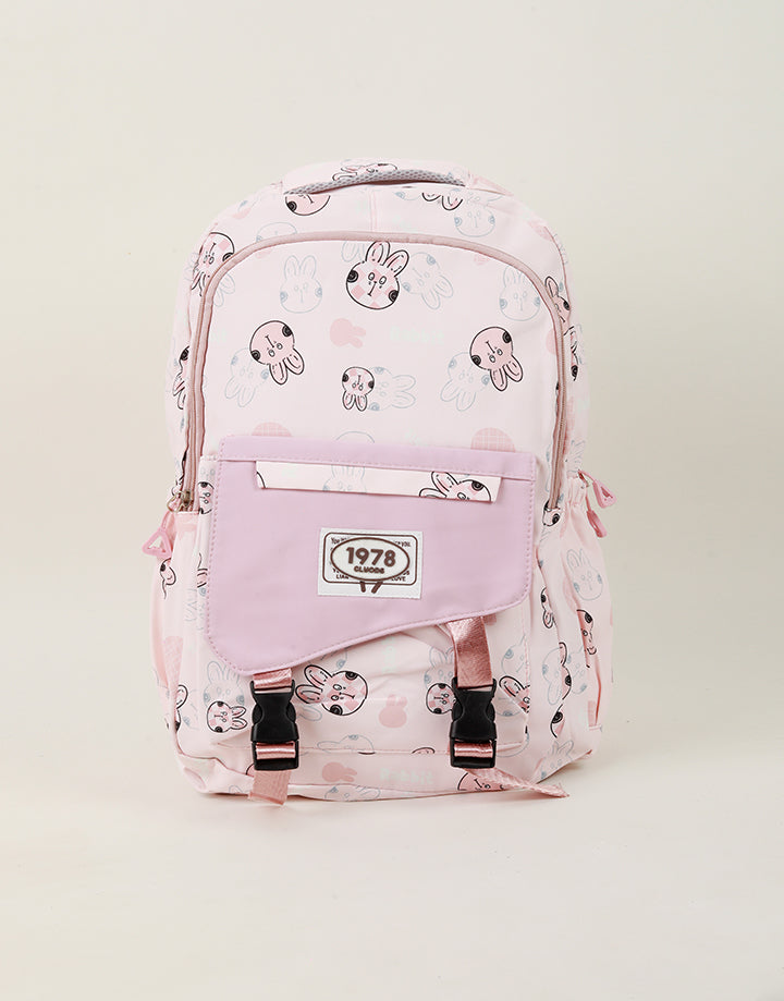 Printed Girls School Bag