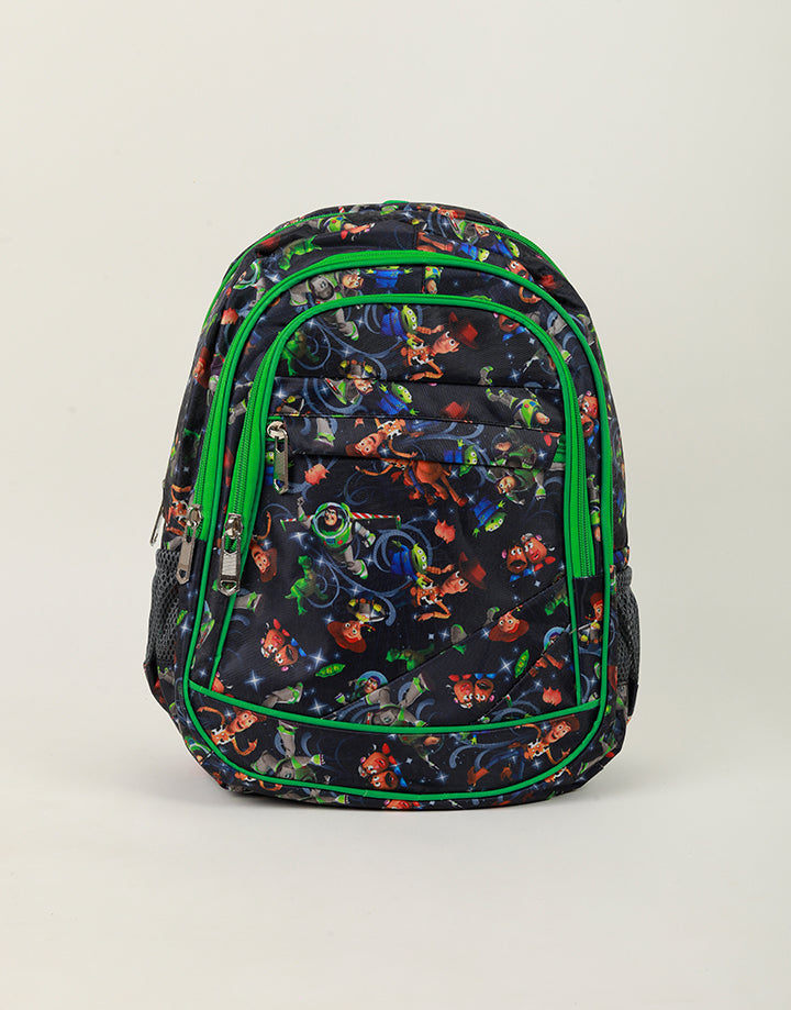 Printed Shoulder School Bag