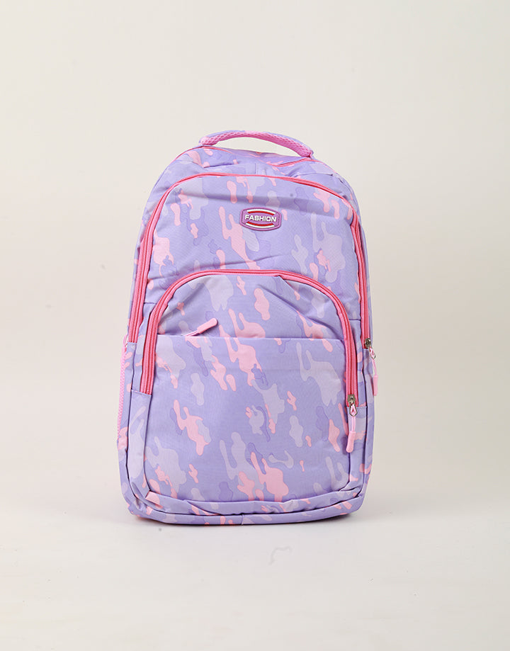 Printed Shoulder School Bag