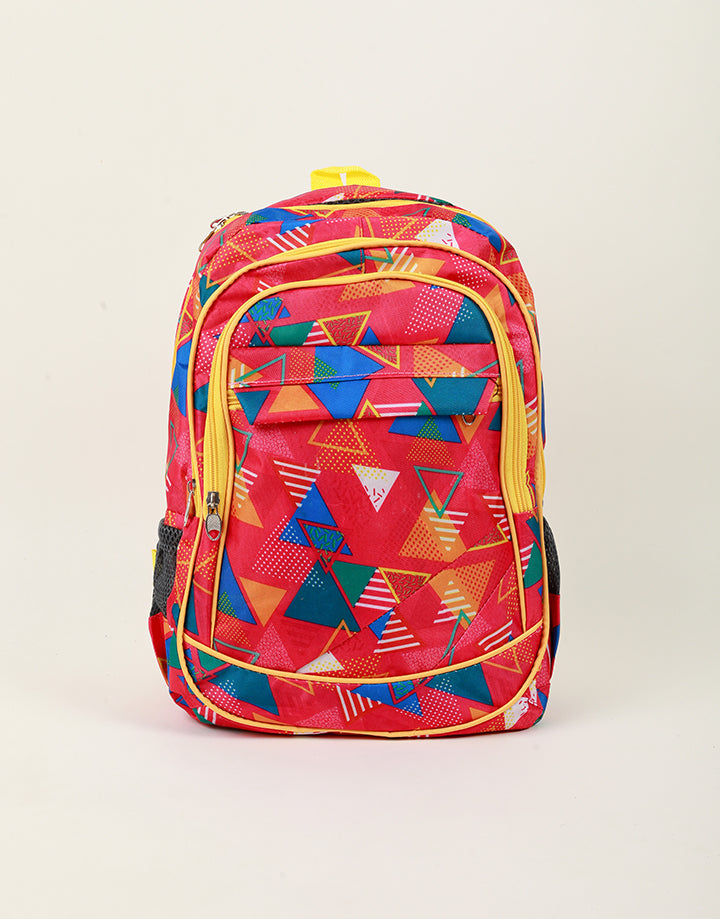 Printed Shoulder School Bag