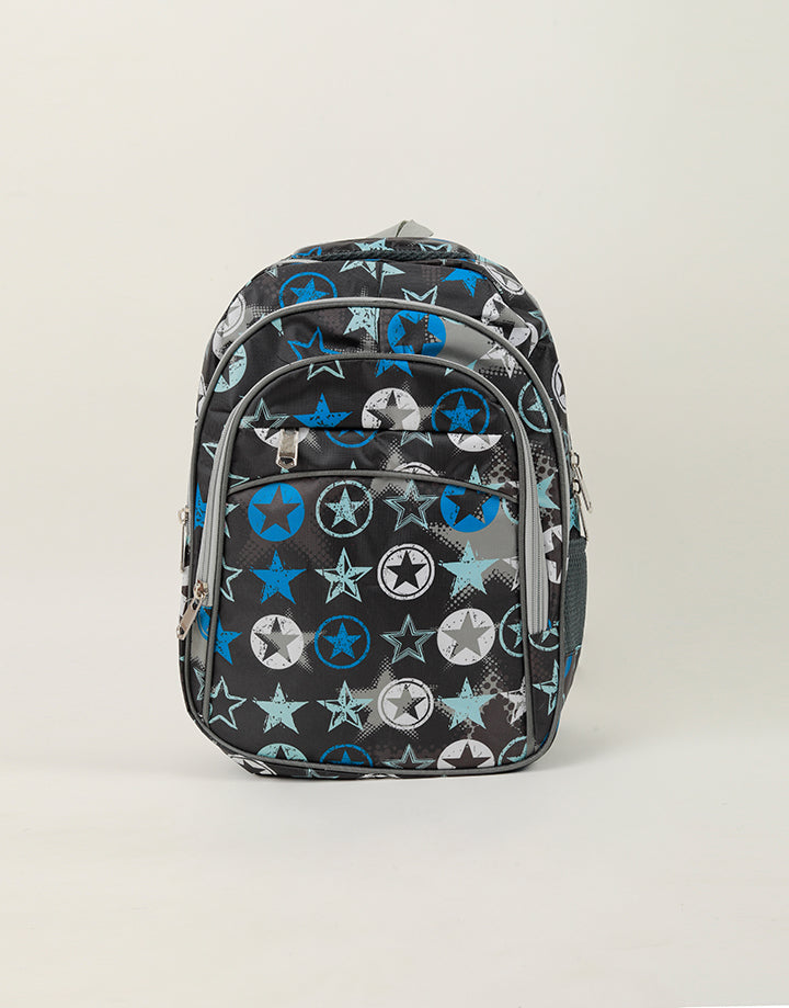 Printed Shoulder School Bag