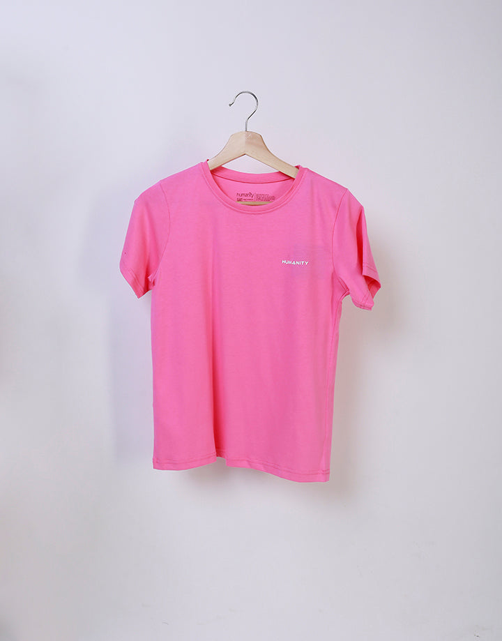 Round Neck T-Shirt with Short Sleeves