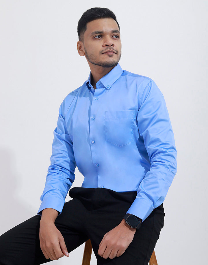 PERRI ALLEN Luxury Smart Fit Button-Down Shirt