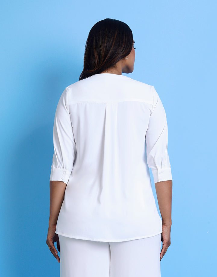 3/4 Sleeves Kurta with Pintuck