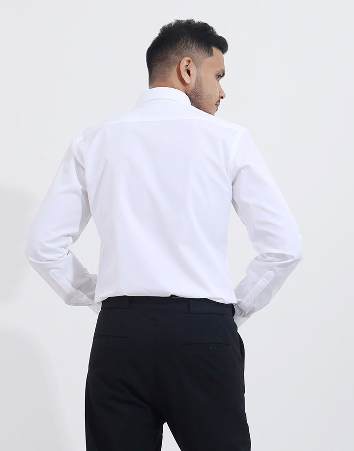PERRI ALLEN Executive – Slim Fit Plain Shirt