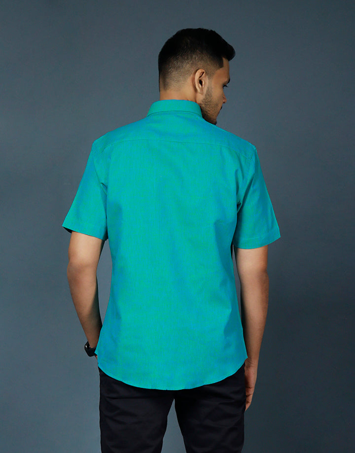 DENZO Mens Short Sleeve Shirt