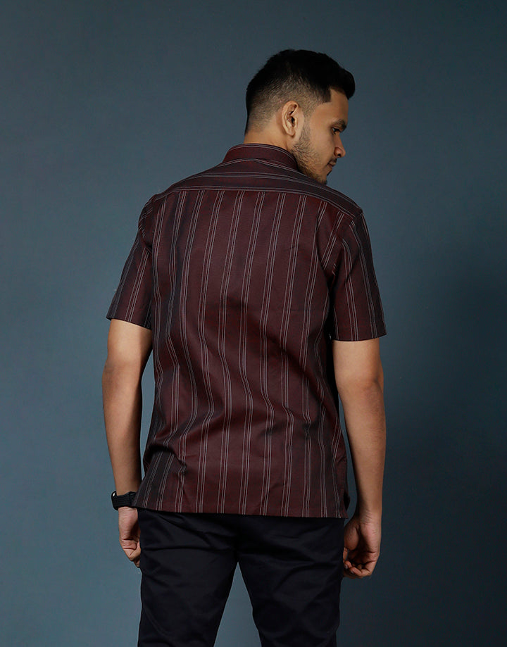 DENZO Mens Short Sleeve Shirt