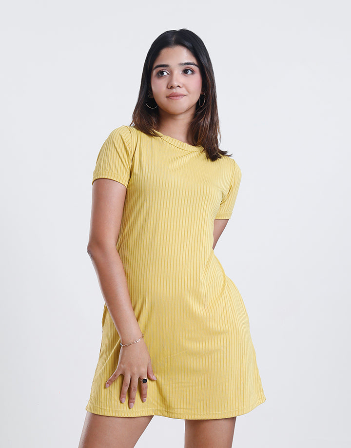 Round Neck T-Shirt Dress