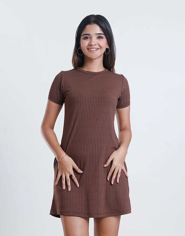 Round Neck T-Shirt Dress