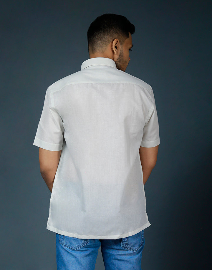 DENZO Unwind Printed Linen Shirt