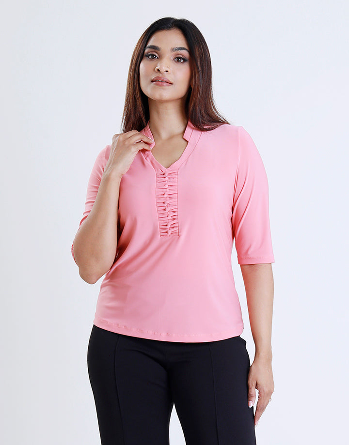 Plain Top with Loop Detail