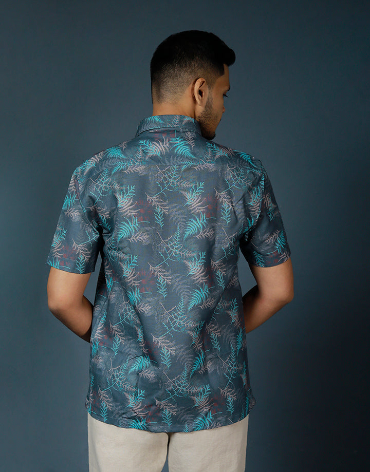 DENZO Unwind Short Sleeve Printed Shirt