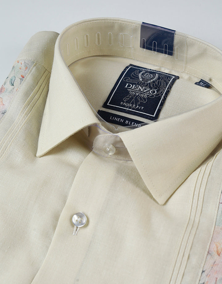 DENZO Unwind Printed Linen Shirt