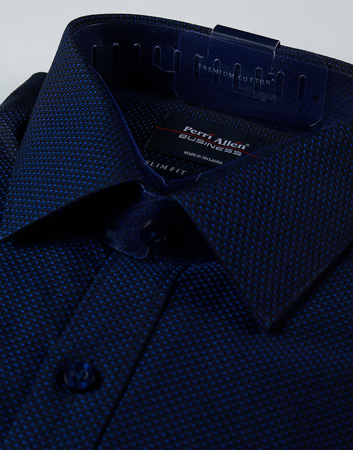 PERRI ALLEN Business Slim Fit Dobby Shirt
