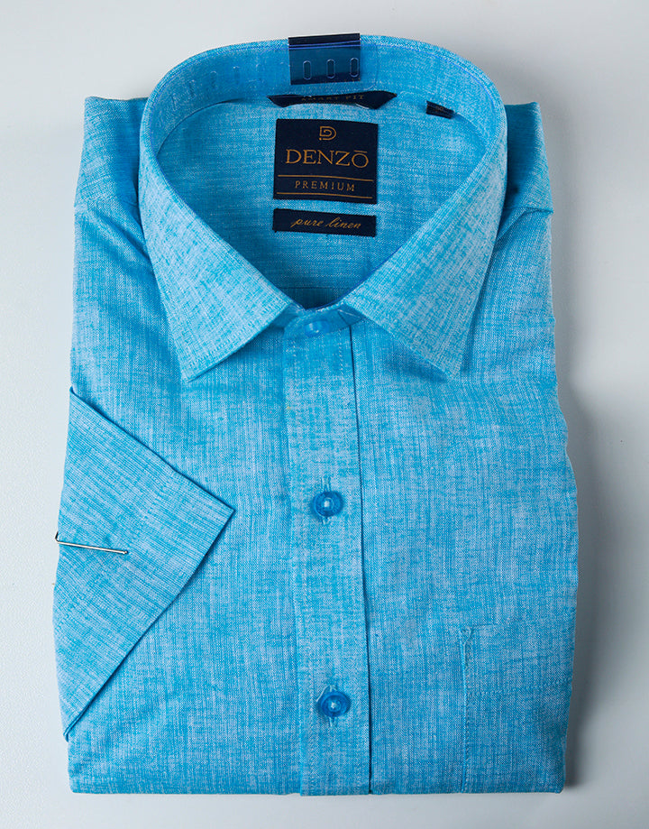 DENZO Mens Short Sleeve Shirt