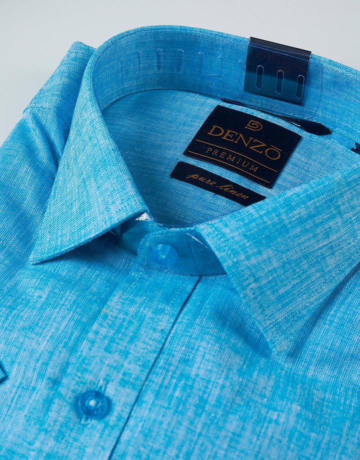 DENZO Mens Short Sleeve Shirt
