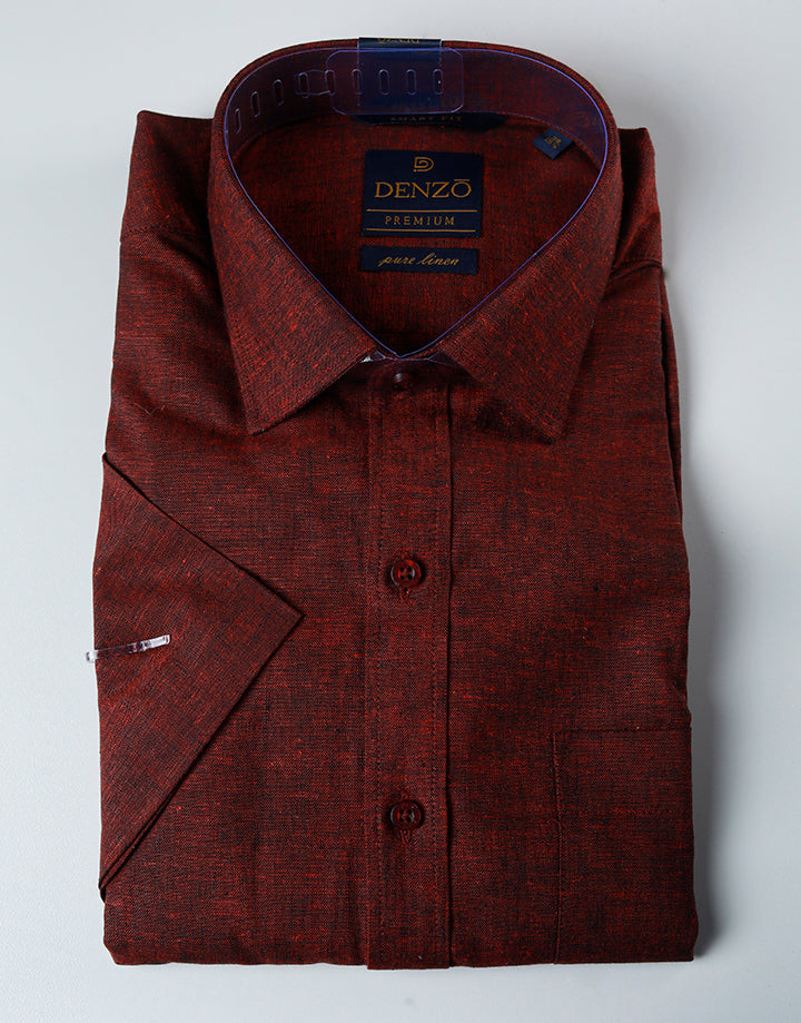 DENZO Mens Short Sleeve Shirt