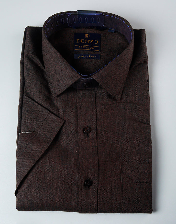 DENZO Mens Short Sleeve Shirt