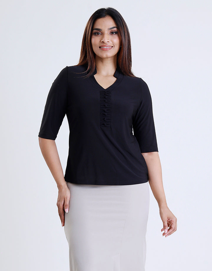 Plain Top with Loop Detail