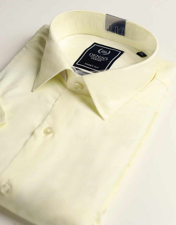 DENZO Executive – Slim Fit Plain Shirt