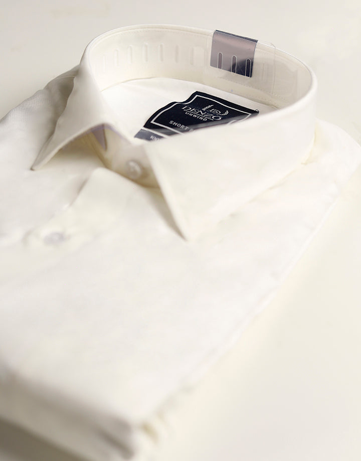 DENZO Executive – Slim Fit Plain Shirt