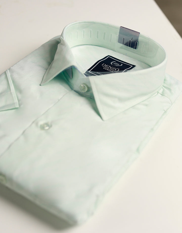 DENZO Executive – Slim Fit Plain Shirt