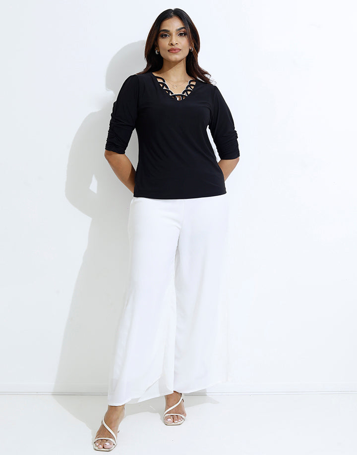 Plain Palazzo Pant with Lining