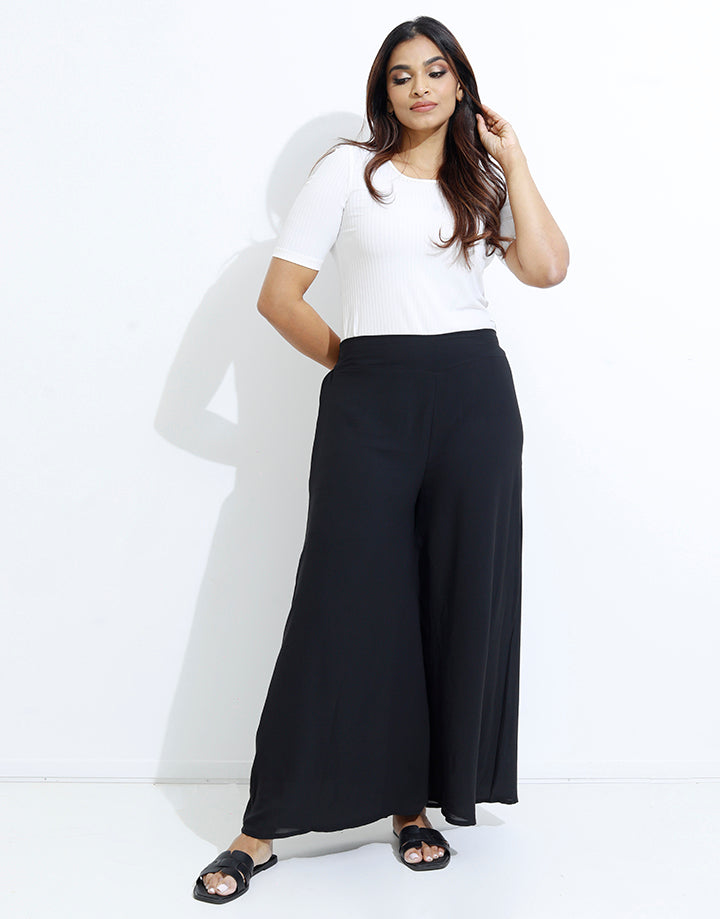 Plain Palazzo Pant with Lining